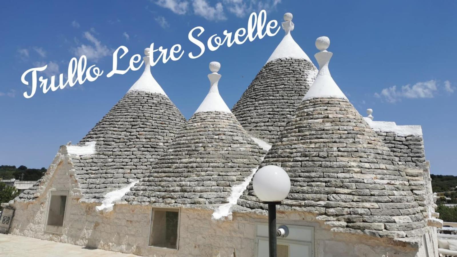 Trullo Le Tre Sorelle 치스테르니노 외부 사진